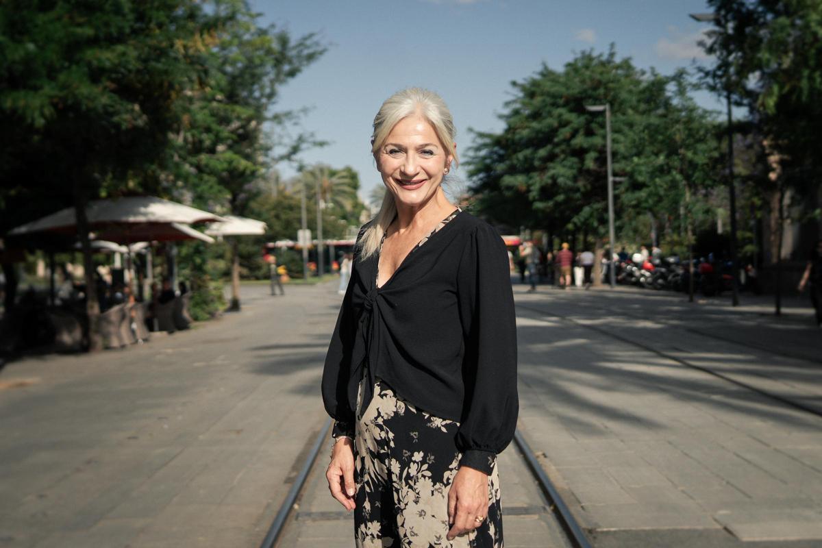 La candidata número uno del PP por Sevilla, y actual consejera de Cultura y Deporte, Patricia del Pozo, antes de las elecciones andaluzas del 17M