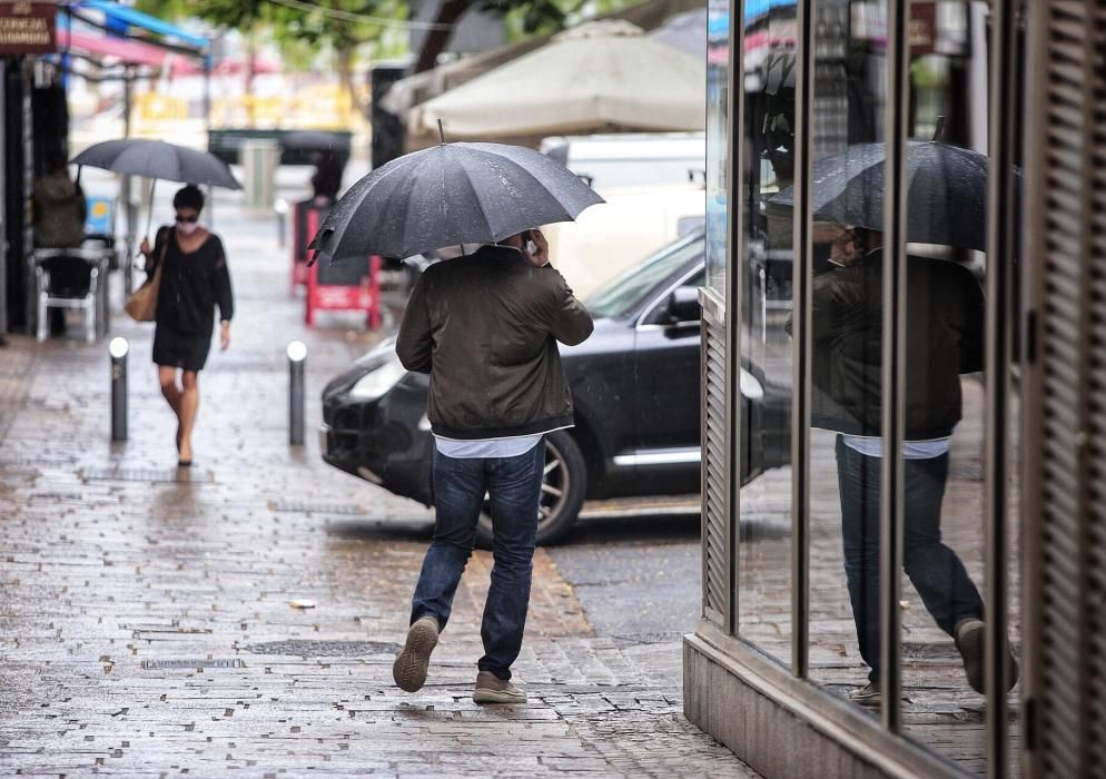 Lluvias en Tenerife