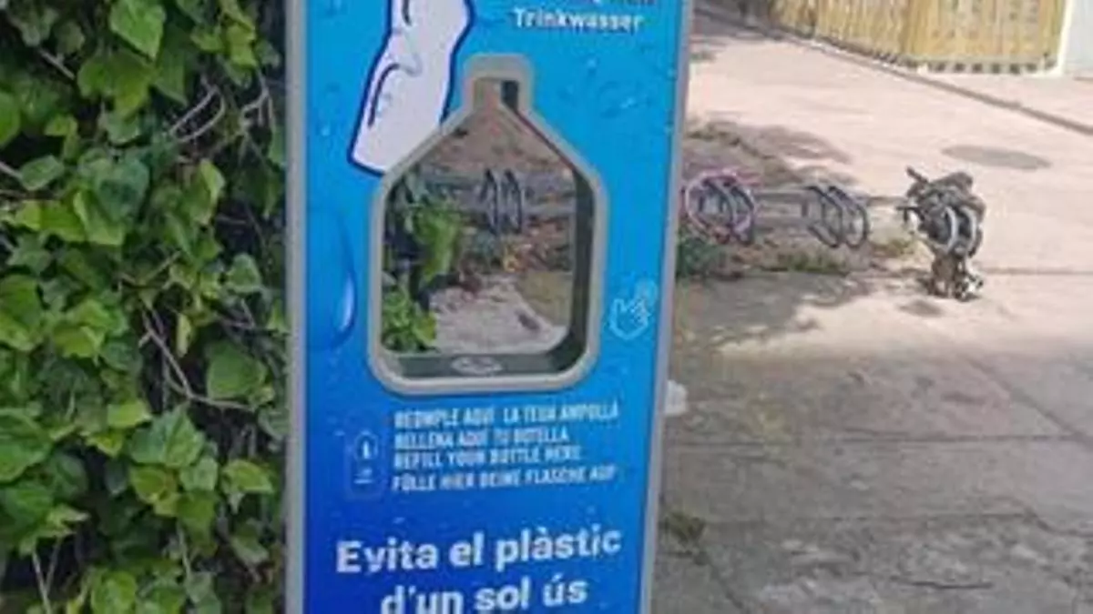 El Ayuntamiento de Ibiza cierra todas las fuentes de la ciudad por su mal uso y para ahorrar agua