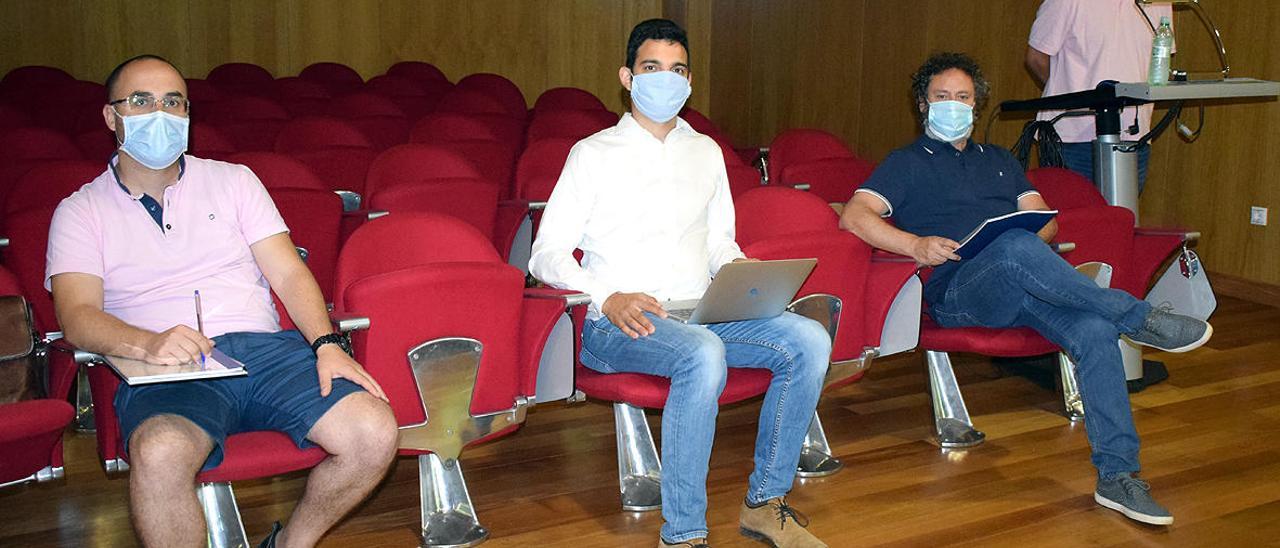 Los licenciados se presentaron en el Auditorio.