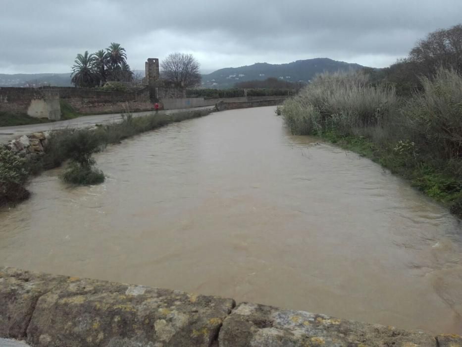 Crecida del río Gorgos.