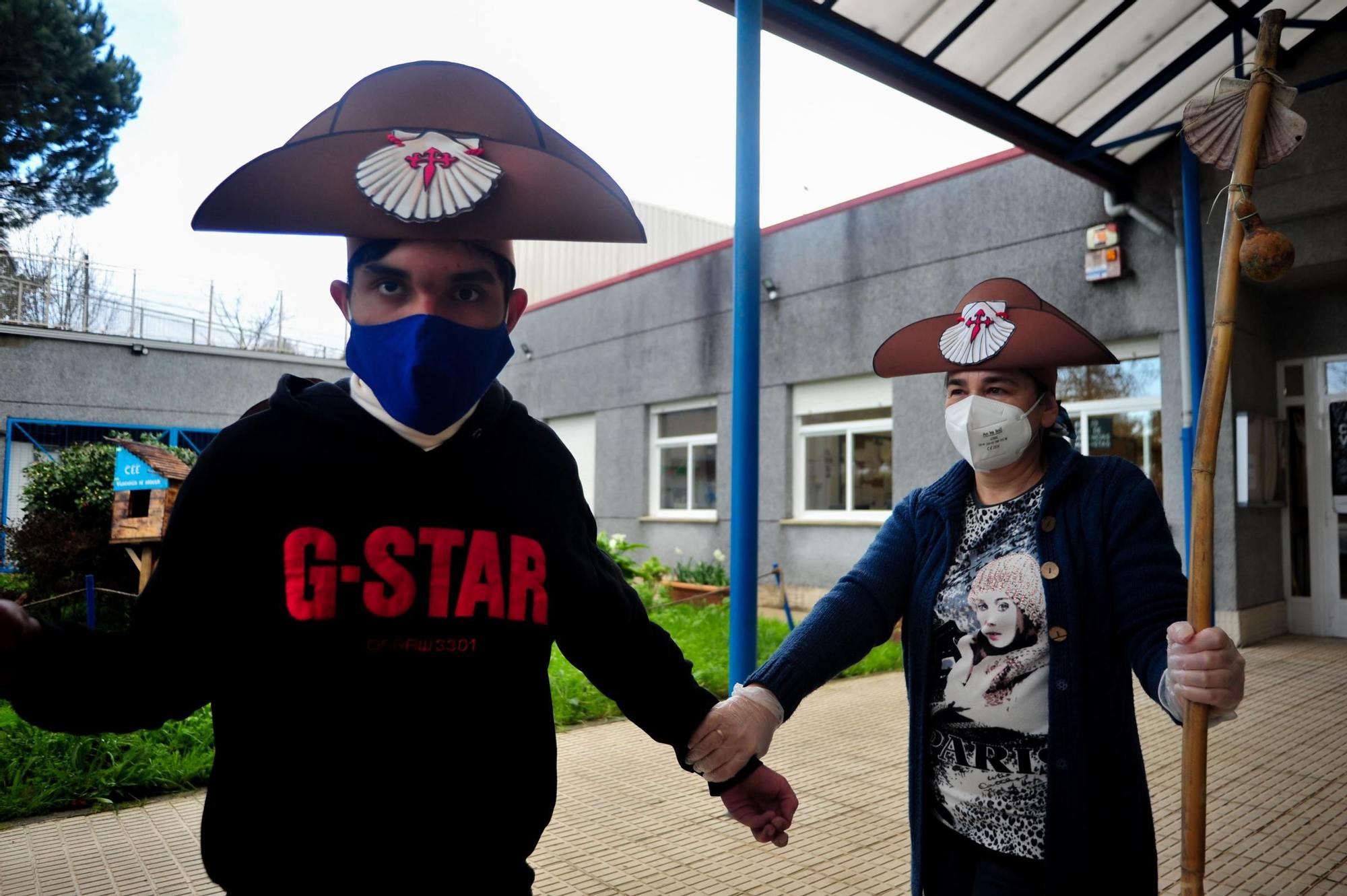 Carnaval infantil en los colegios de Vilagarcía