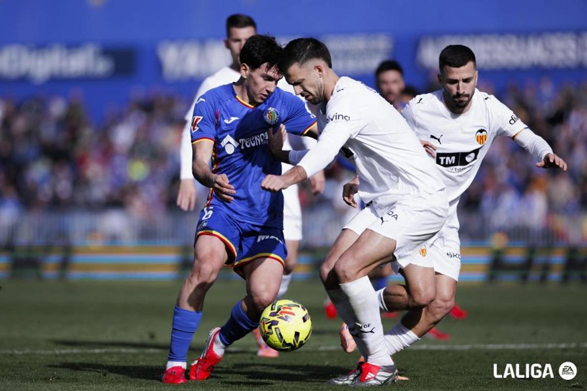 Copete en el Coliseum de Getafe