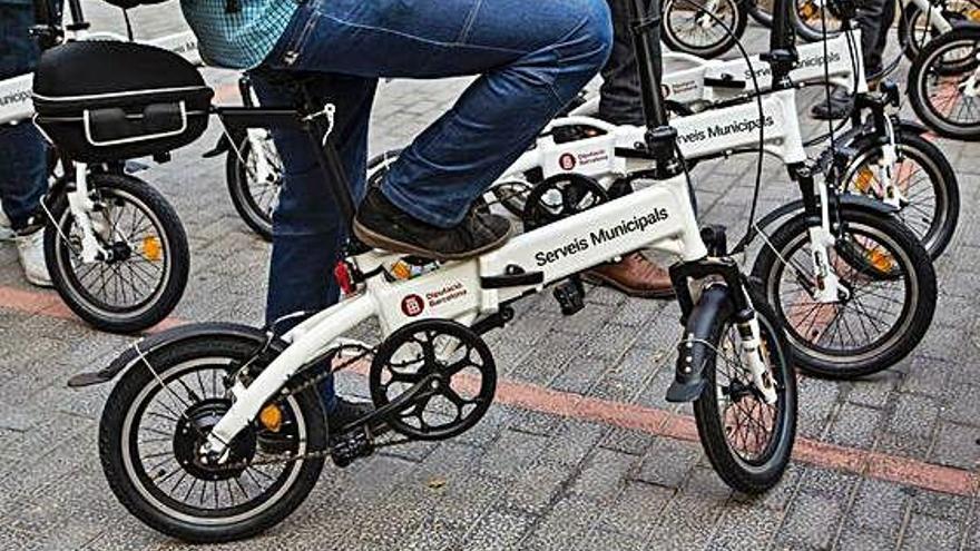 Un dels models de bicicletes que proporciona la Diputació