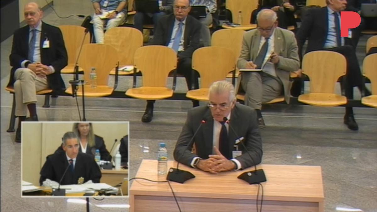 Bárcenas confirma que encargó a un preso borrar audios relacionados con Rajoy