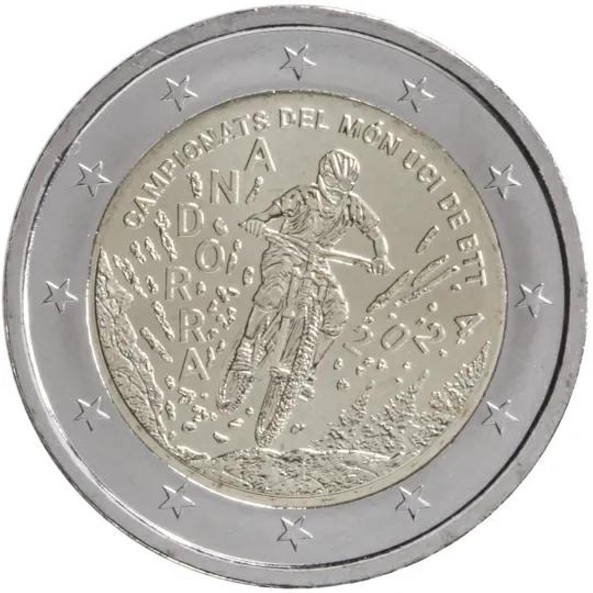 La moneda de dos euros de Andorra