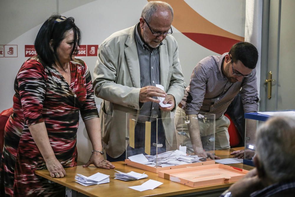 Primarias en el PSOE de Orihuela