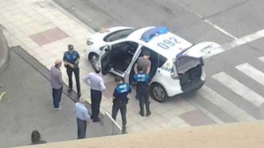 Una pelea vecinal por la entrada a un garaje se salda con dos heridos