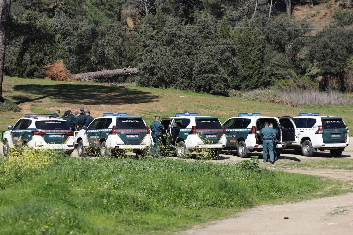 Guardia Civil, Trasierra, investigación del cuerpo encontrado