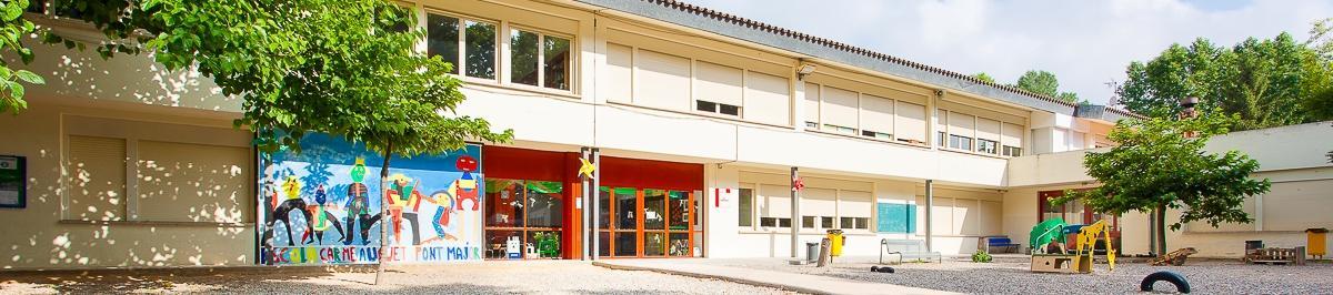 L'escola Carme Auguet.