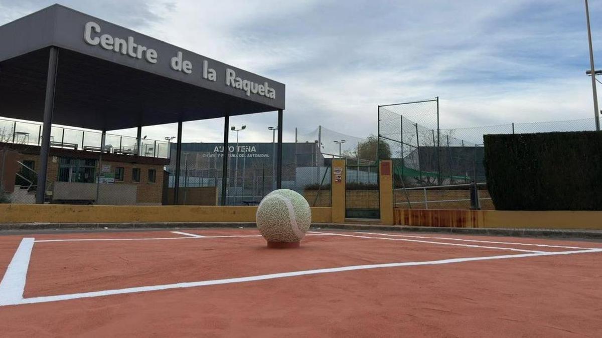 Entre las instalaciones deportivas en las que se han llevado a cabo intervenciones de mantenimiento está el Centre de la Raqueta de Almassora.