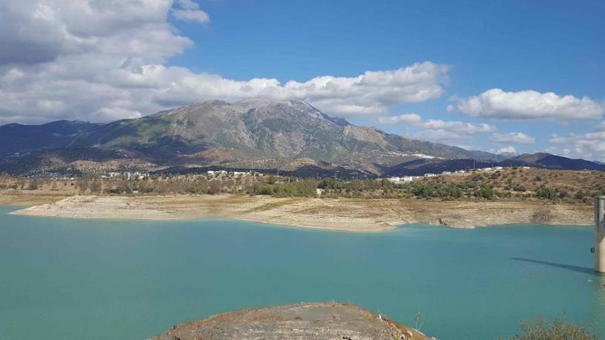 Pantano de la Viñuela.