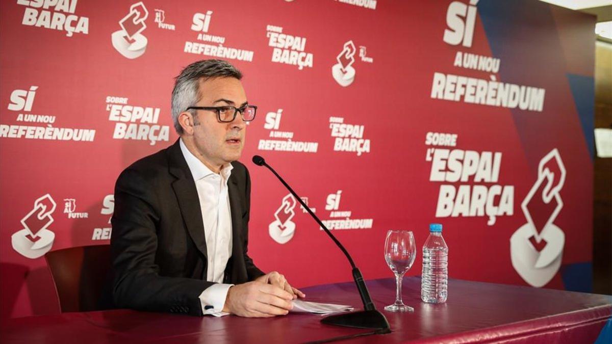 Víctor Font es uno de los precandidatos a la presidencia del Barça