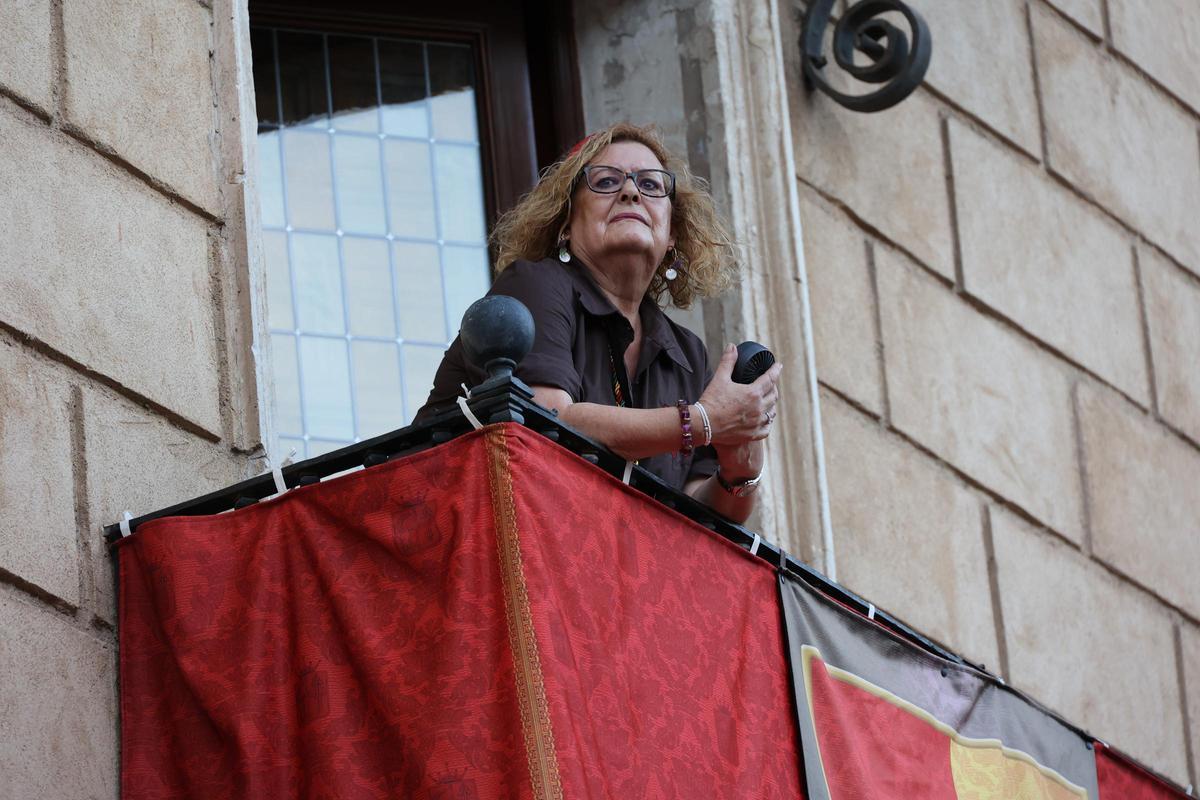 Imágenes del pistoletazo de salida de las Fiestas de Moros y Cristianos de Cocentaina