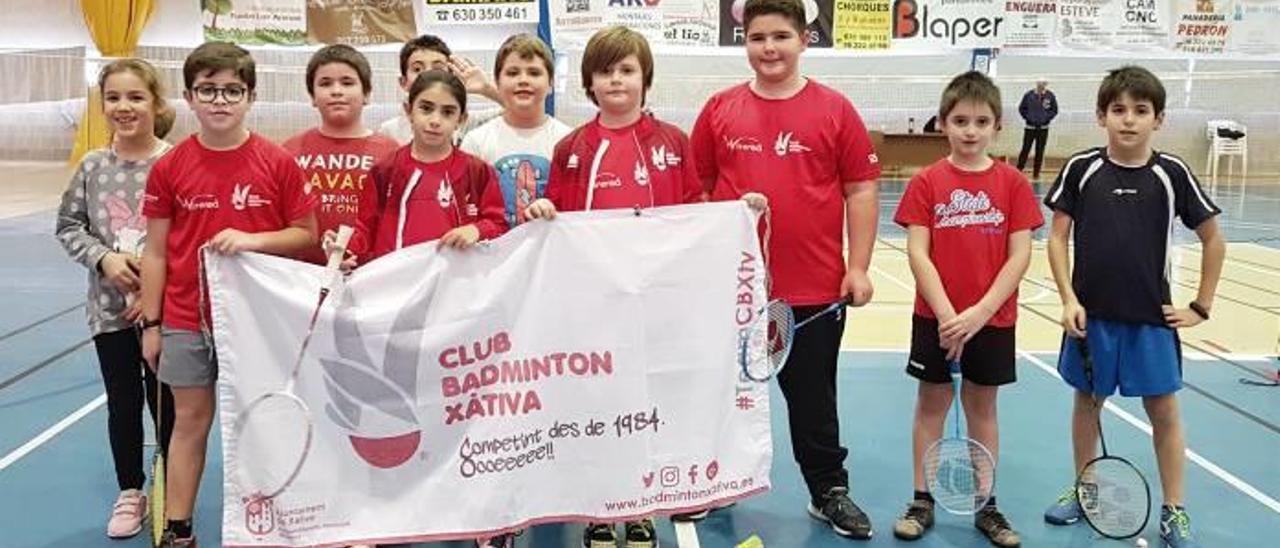 Cuatro medallas para el Bádminton Xàtiva en el torneo senior de Benissa