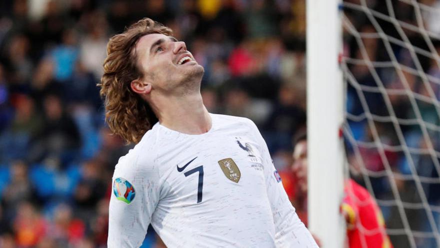 El delantero francés, Antoine Griezmann.