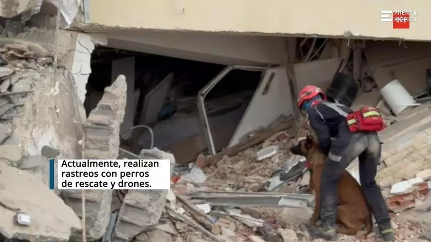 Así trabaja el ERICAM de la Comunidad de Madrid para encontrar supervivientes en Venezuela