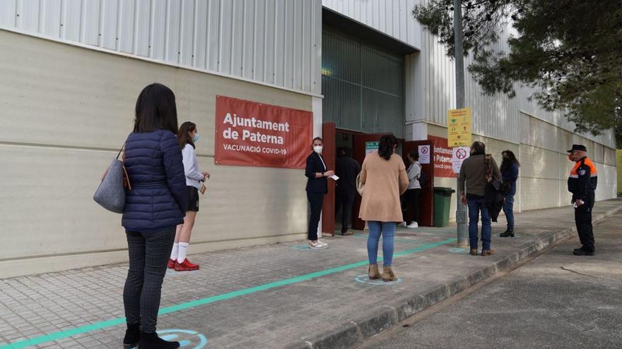 Vacunación de docentes en l'Horta