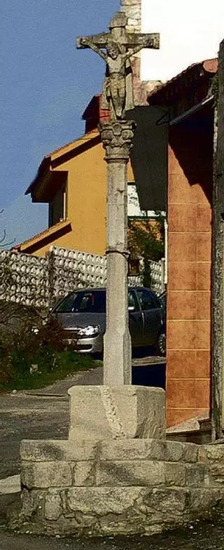 La cruz hallada en una finca no corresponde al cruceiro de San Roque