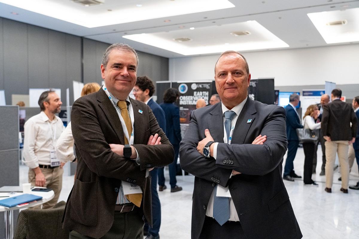 Miguel Ángel Vázquez y Vicente Díaz, directores y cofundadores de DHV Technology e impulsores del Small Satellites&Services International Forum (SSSIF) de Málaga.