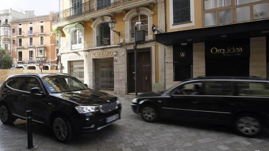 La cámara de control de la calle de la Cadena (entre Cort y Santa Eulàlia) también ha generado avisos de multa equivocados.