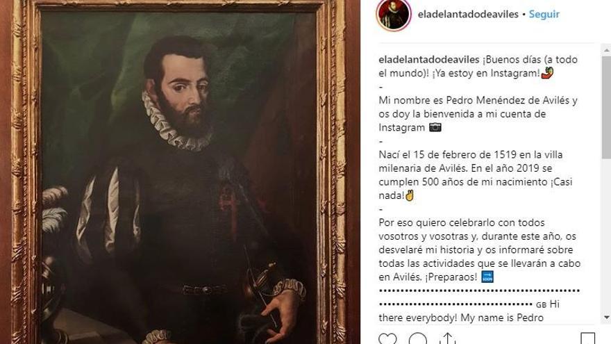 Pedro Menéndez se hace Instagram