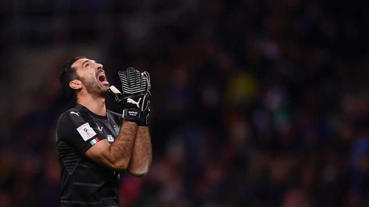 Buffon tras la eliminación ante Suecia