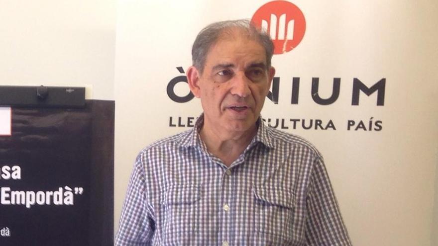 Lluís Casadellà, actual president d&#039;Òmnium Alt Empordà.