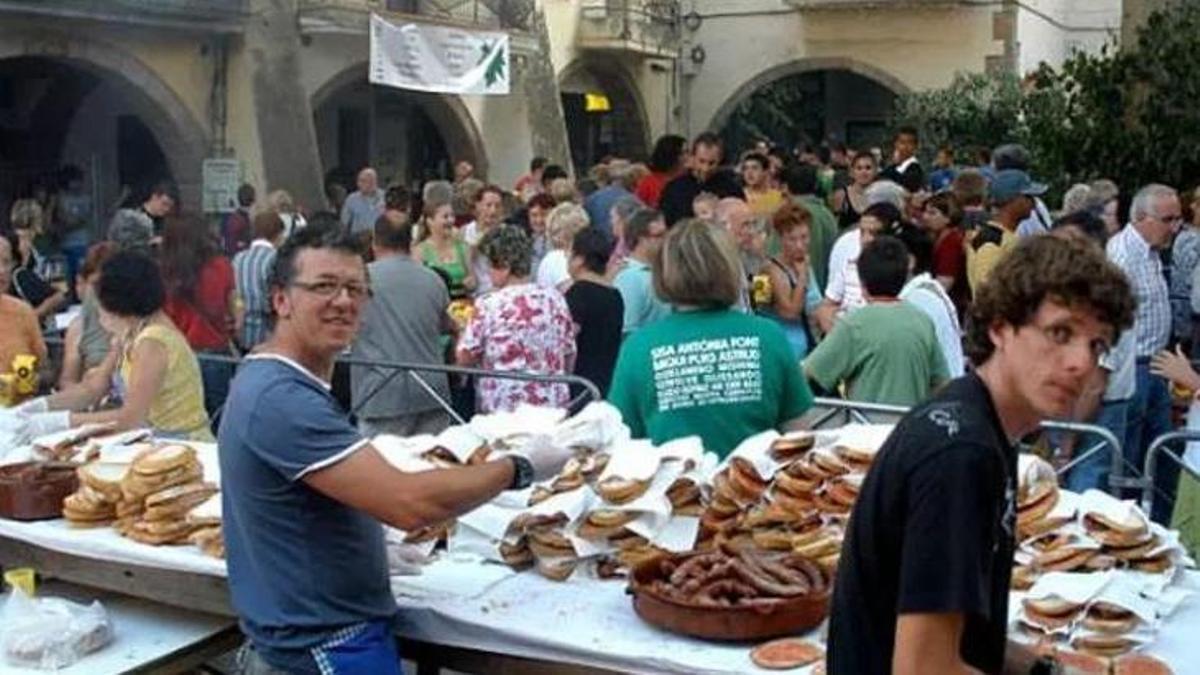 Les Enramades d'Arbúcies, en una passada edició.