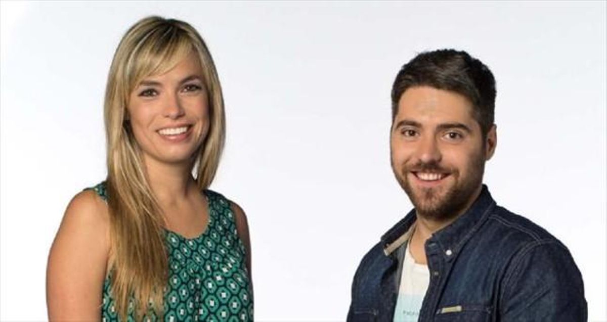 Elisabet Carnicé i Biel Duran, presentadors del programa. Elisabet Carnicé i Biel Duran, presentadors del programa.