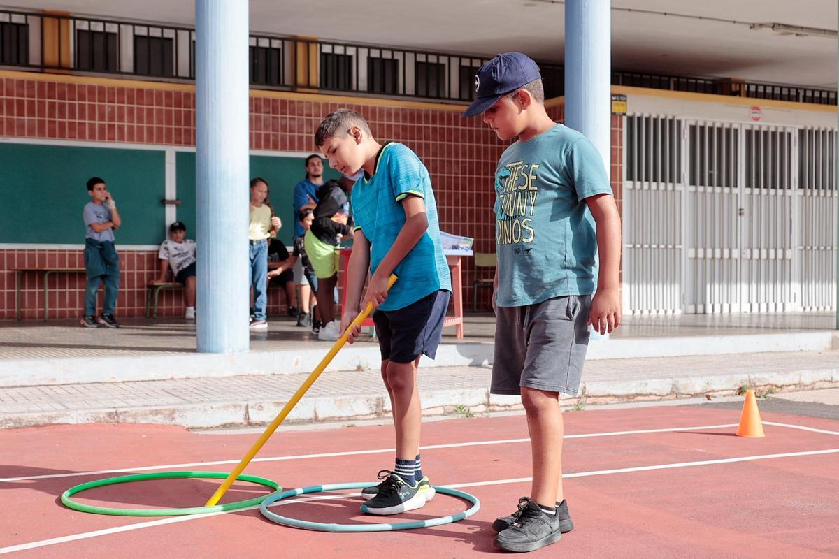Campamento de verano en el CEIP La Verdellada, La Laguna