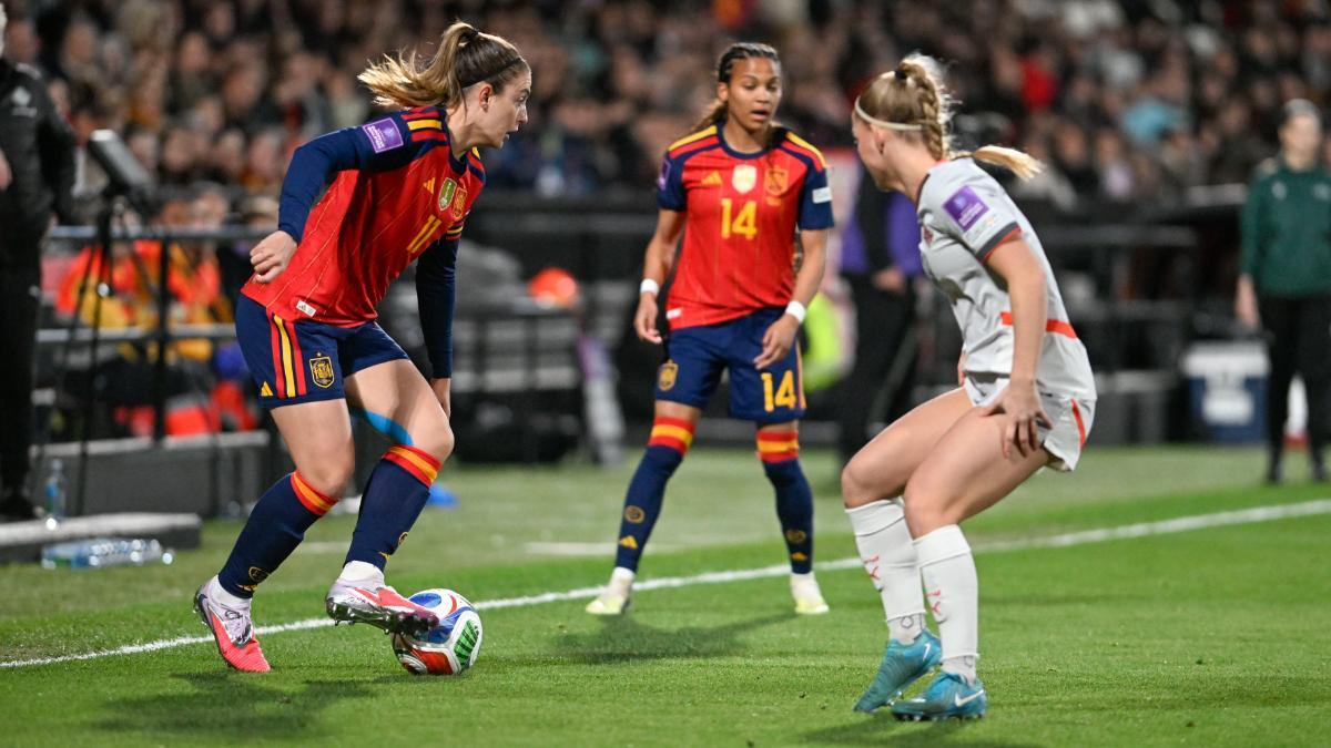 Alexia, en el duelo ante Islandia