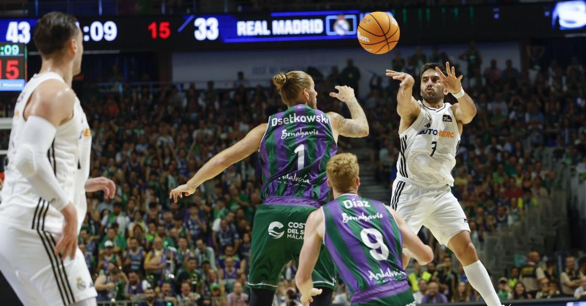 El Reial Madrid i el València juguen la final de la Lliga ACB El Reial Madrid i el València juguen la final de la Lliga ACB