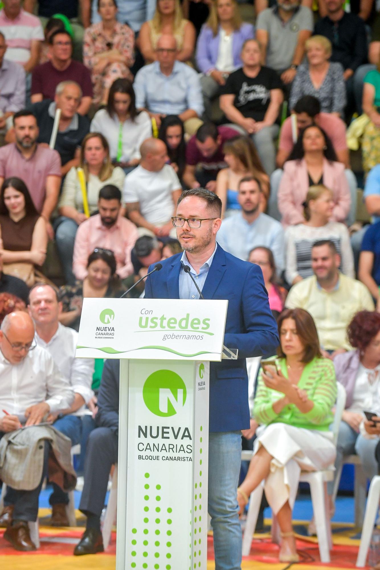 Presentación de candidaturas de Nuevas Canarias a las elecciones del 28M