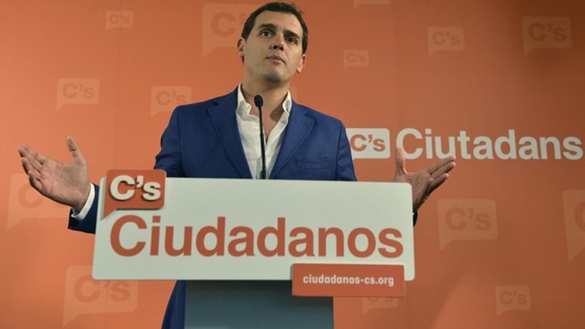 El líder de Ciudadanos, Albert Rivera.