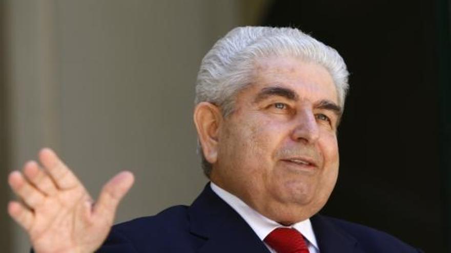 El president de Xipre, Demetris Christofias