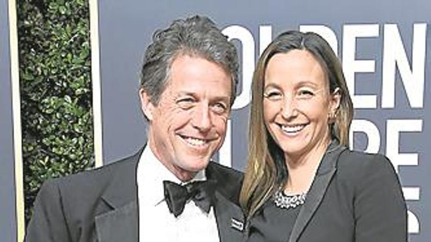 Hugh Grant será padre por quinta vez