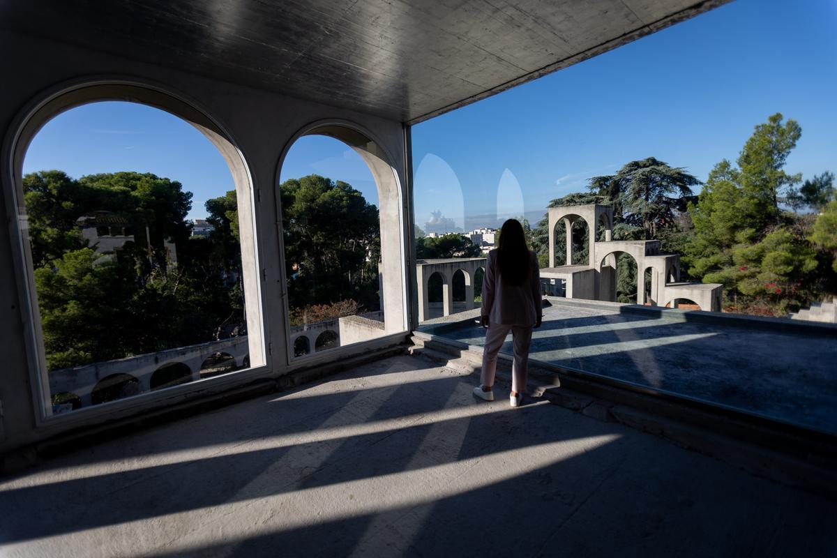 Visita al Espai Corberó, recién comprado por el ayuntamiento de Esplugues