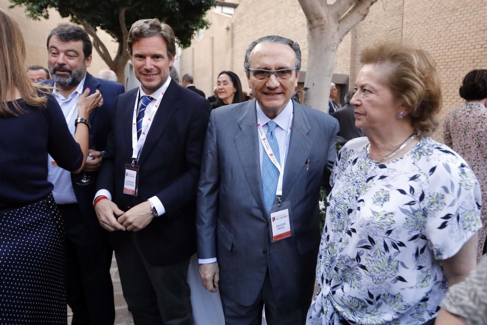 Acto de bienvenida a los miembros del jurado de los Jaume I