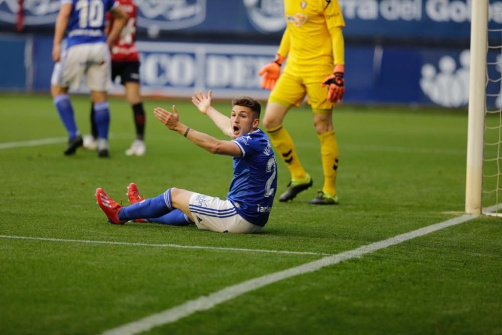 El partido entre el Osasuna y el Real Oviedo, en imágenes