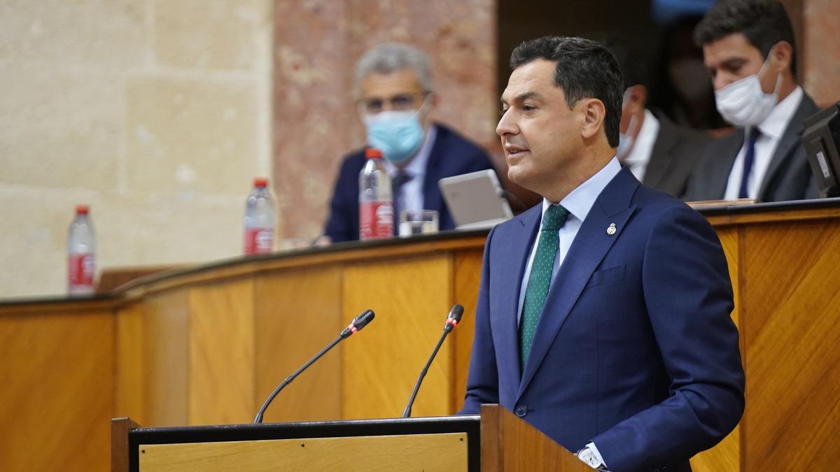 Juanma Moreno interviene en el Debate sobre el estado de la autonomía.