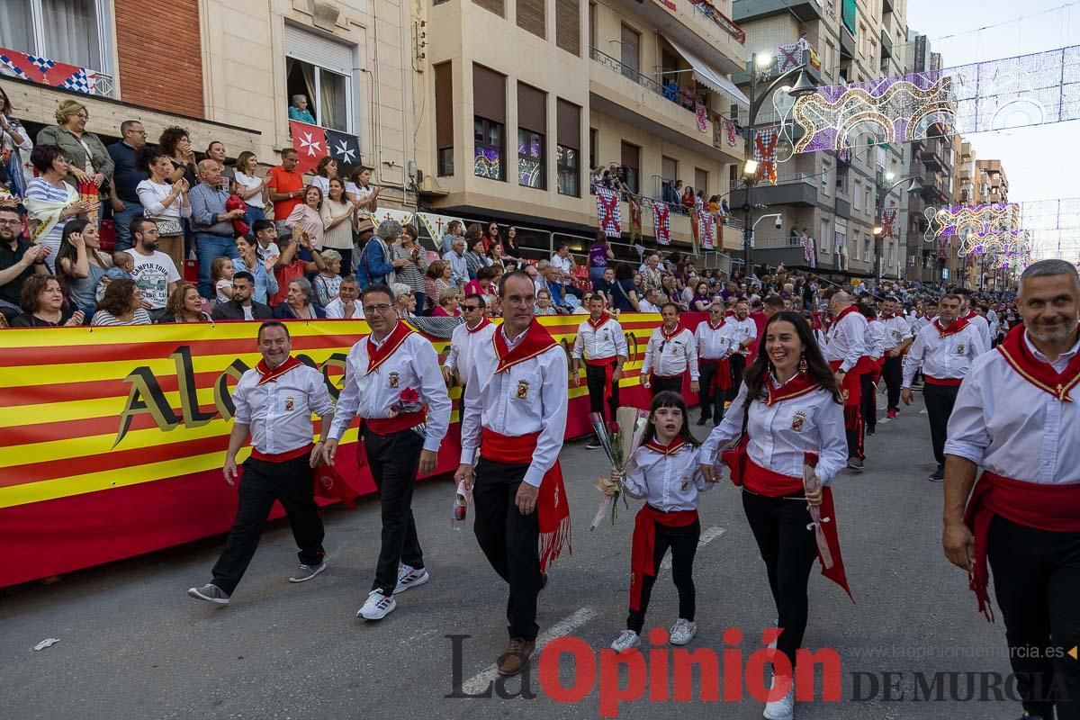 Gran desfile en Caravaca (bando Caballos del Vino)