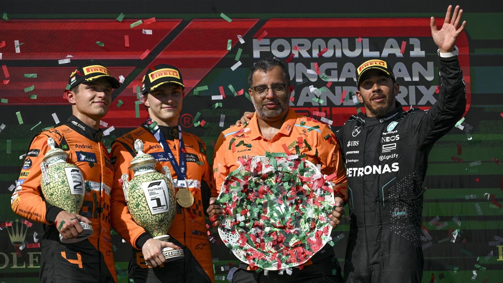 El Gran Premio de Hungría de F1, en imágenes