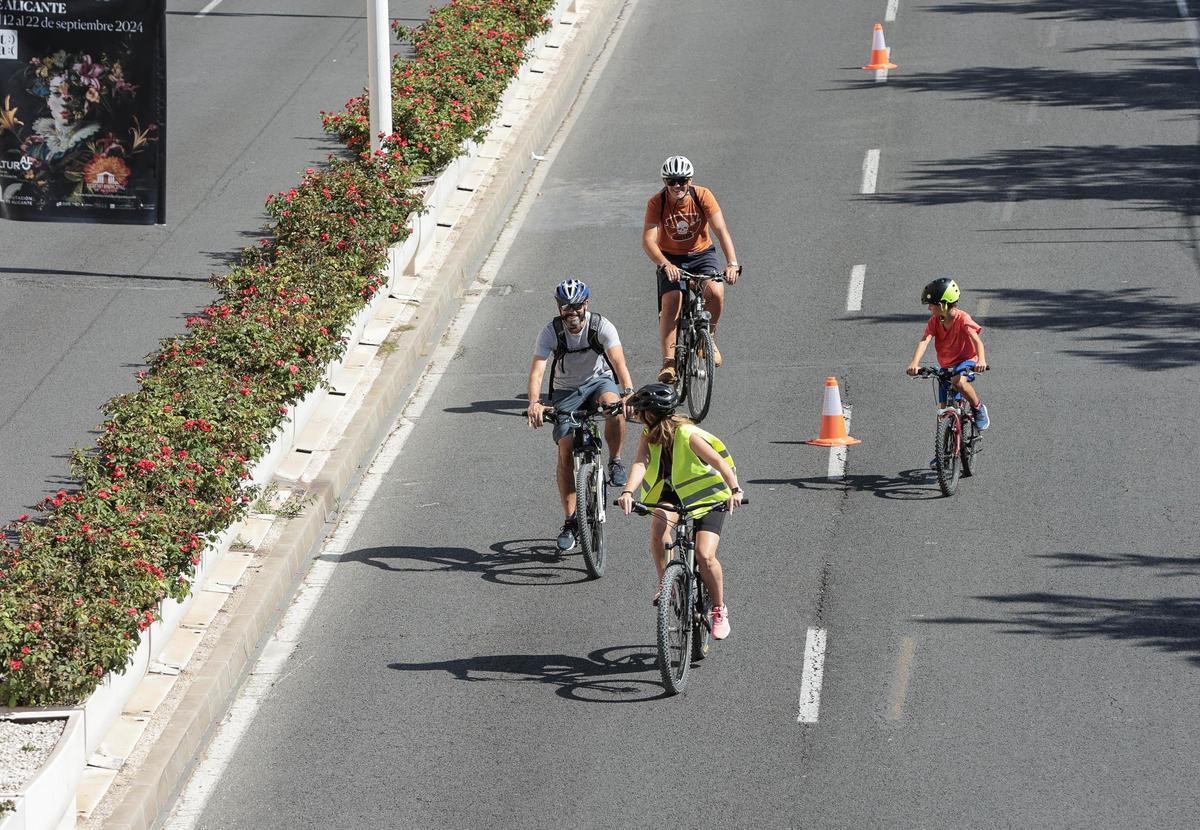 Ciclovía Litoral en Alicante