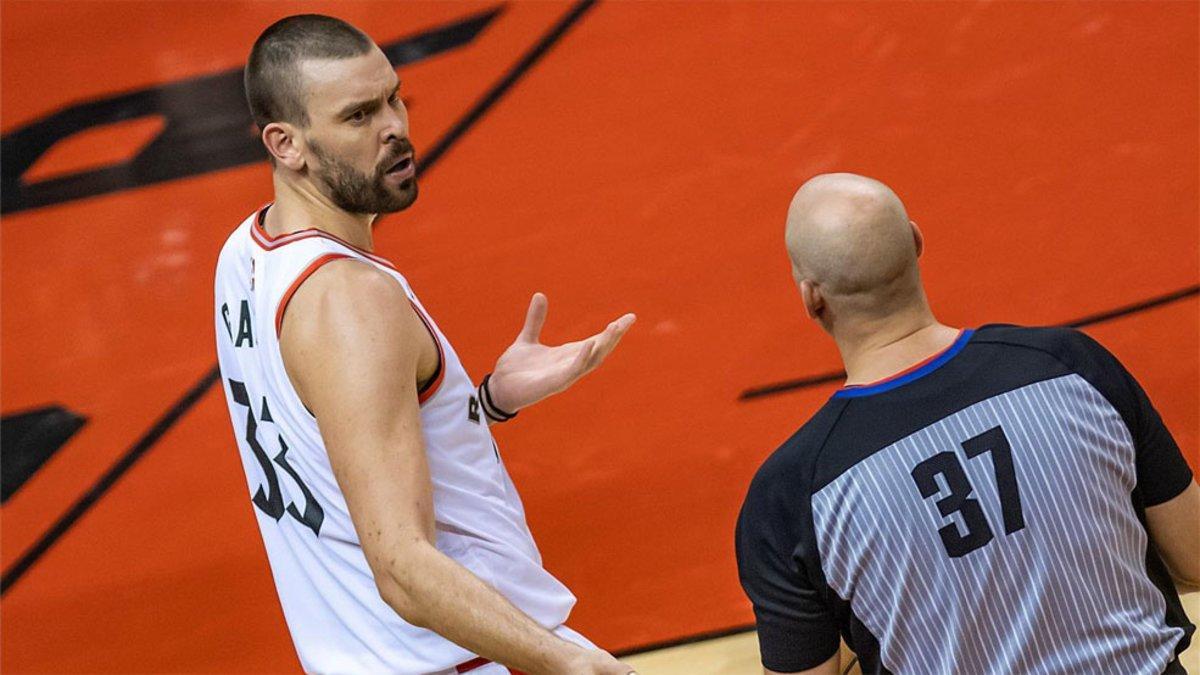 Marc Gasol, durante el partido