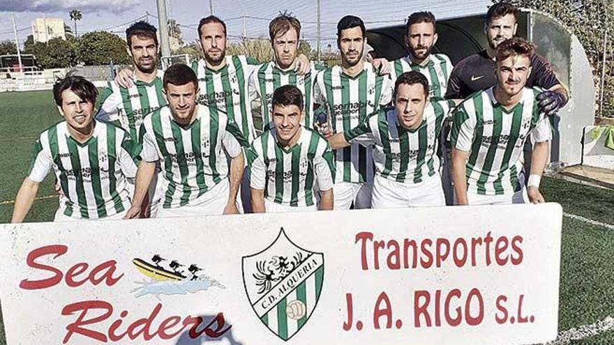 Equipo del Alqueria que derrotÃ³ al Vilafranca en la Ãºltima jornada con fÃºtbol, el dÃ­a 8 de marzo.