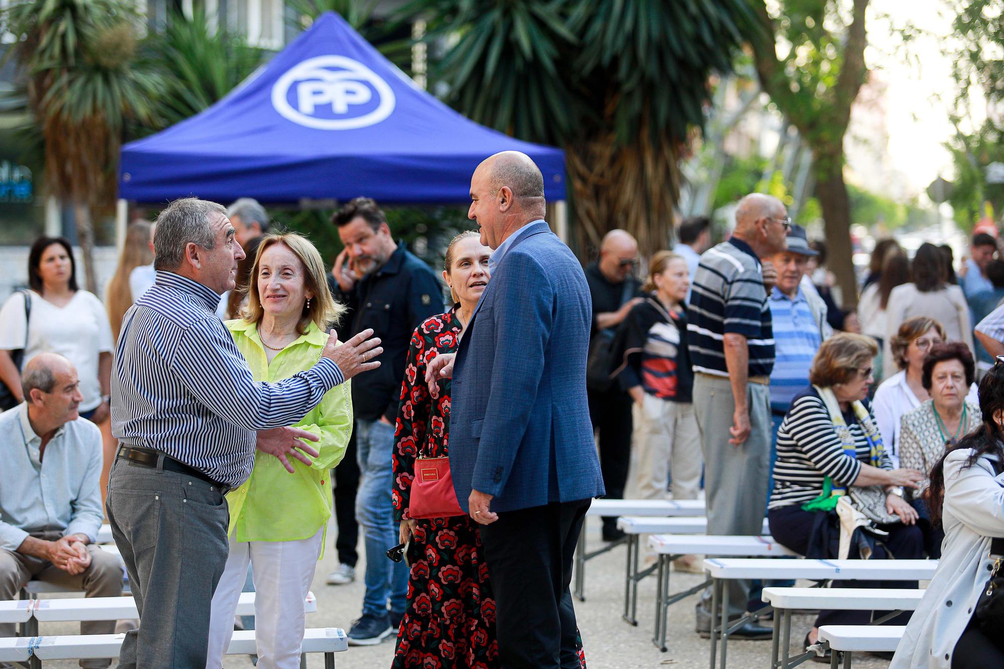 Mita aquí todas las fotos del mitin de cierre de campaña del PP de Ibiza