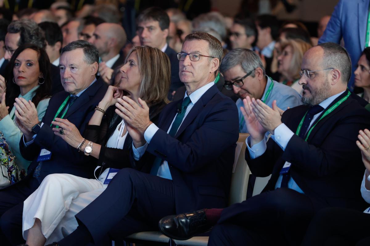 Alberto Núñez-Feijóo participa en el Cercle dEconomia