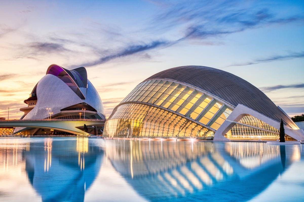 Ciudad de las Artes y las Ciencias de Valencia.