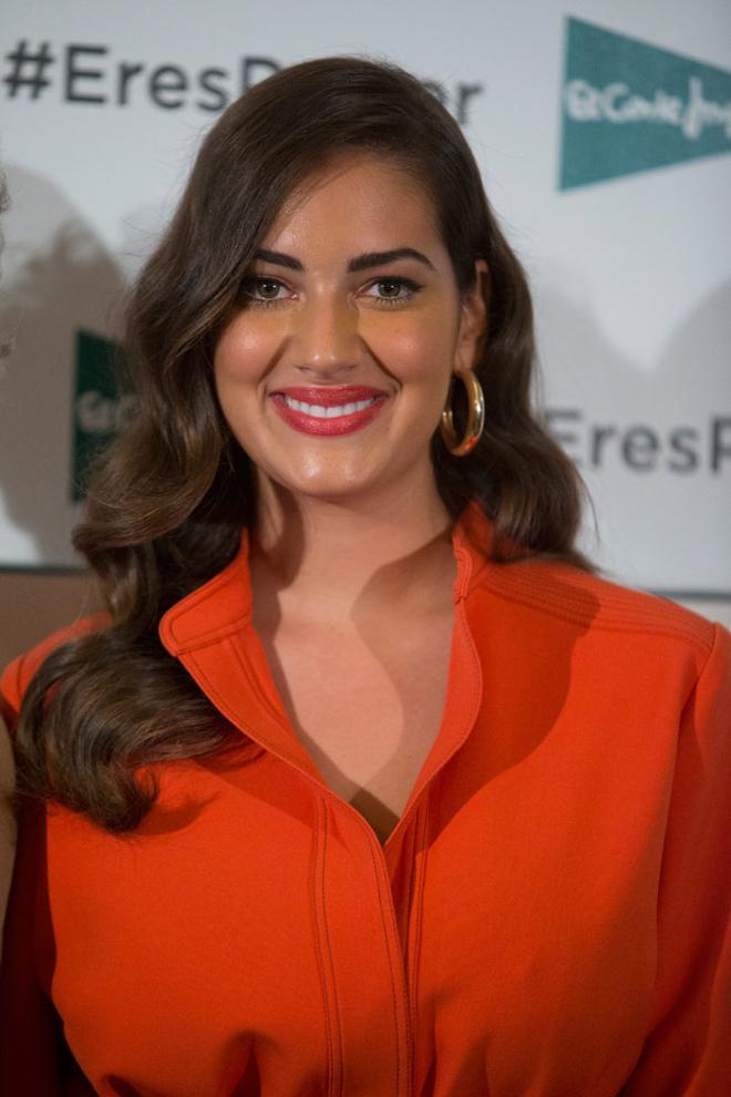 Lorena Durán, en una campaña
